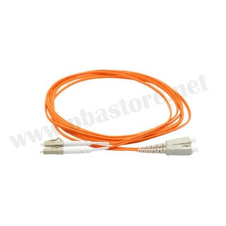 PATCH CORD FIBER 50/125 LC/UPC-SC/UPC MM-DX OM1 2.0MM 3M (สีส้ม)