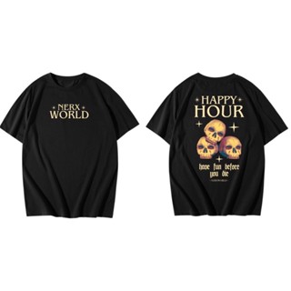 เสื้อยืด OVERSIZE รุ่น HAPPY HOUR