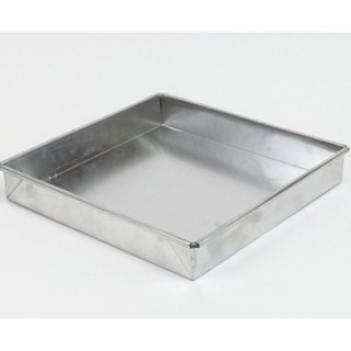 ถาดอลูมิเนียม ขนาด 10x10 x 1.5 นิ้ว (11-0072)