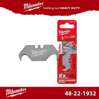 Milwaukee 48-22-1932 ใบมีดเคียว 5pcs  HOOK Utility blades