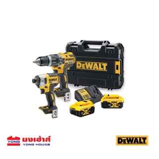 DEWALT ชุด COMBO รุ่น DCK266M2T (สว่านไร้สาย DCD796 และ สว่านไขควงไร้สาย DCF887) ไร้แปรงถ่าน 18V-20V B 5056174510956