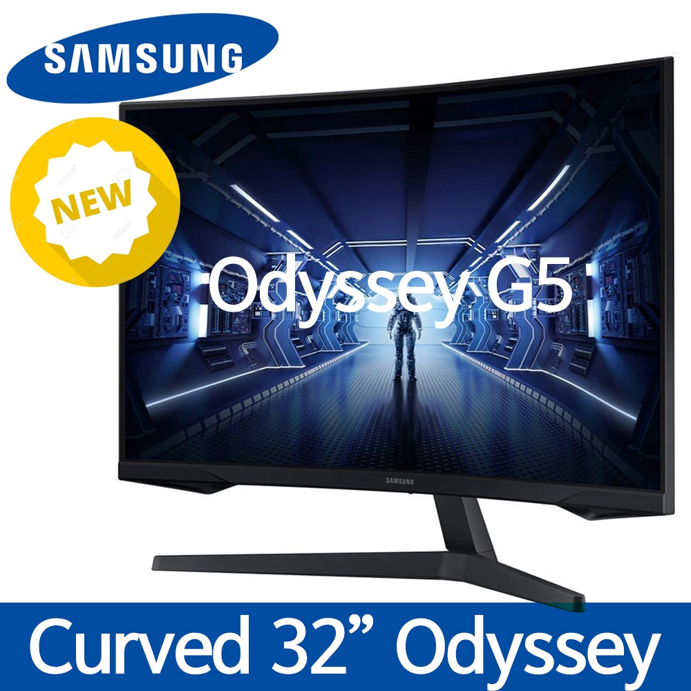 SAMSUNG C32G54T Odyssey G5 Gaming Curved Monitor 32Inch 80cm 144Hz