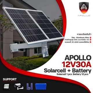 Apollo โซล่าเซลล์ 12V30A,12V 40A,12V 60A