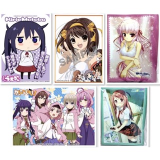 [Anime Character 0212] Sleeve Collection 5 แบบ นำเข้าจากญี่ปุ่น - สลีฟการ์ด,ซองการ์ด,ซองใส่การ์ด (JP)