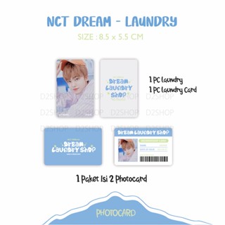 โฟโต้การ์ด การ์ดซักผ้า NCT DREAM