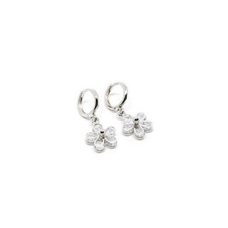 Fyne Fories Airy Earrings ♡ ต่างหูดอกไม้จิ๋วประดับด้วย zirconia ♡ fynefories