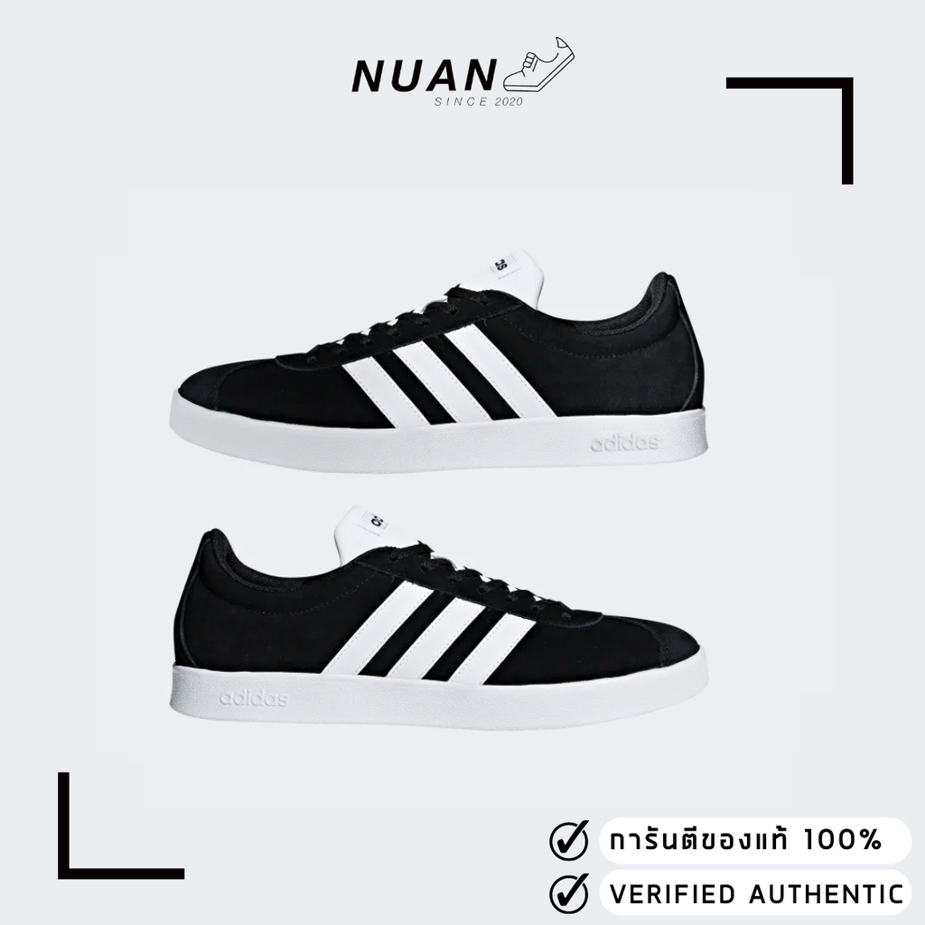 Adidas VL Court DA9853 " ของแท้ ป้ายไทย " รองเท้าลำลอง รองเท้าผ้าใบ