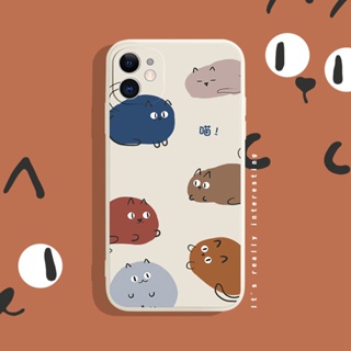 Kitty เคสไอโฟน iPhone 12 11pro max X Xr Xs Max เคส iPhone 14 plus case 13 14pro max 7 8 plus เคส นิ่ม cover TPU 7 8 plus