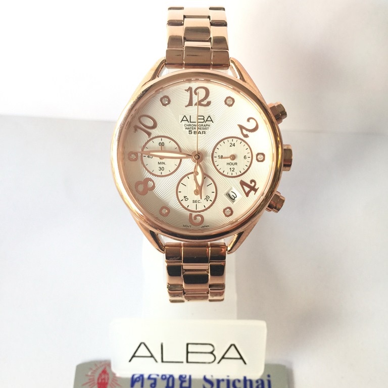 ALBAนาฬิกาข้อมือผู้หญิง รุ่น AT3A18X1