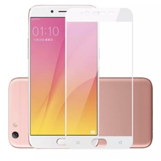 F ฟิล์มกระจกนิรภัยกันรอยหน้าจอ แบบเต็มจอ สําหรับ Oppo R9s Oppo R9s R9s K7M2 พร้อมส่ง