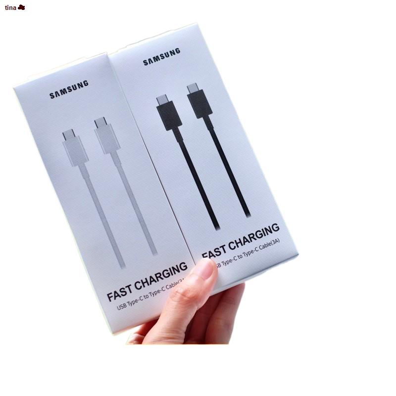 จัดส่งทันที▦✠สายชาร์จ Samsung Acc USB-C Charge PD Cable 1M (NEW) ของแท้ รับประกัน 6เดือน ( USB C Type Type-c  1เมตร 1 m