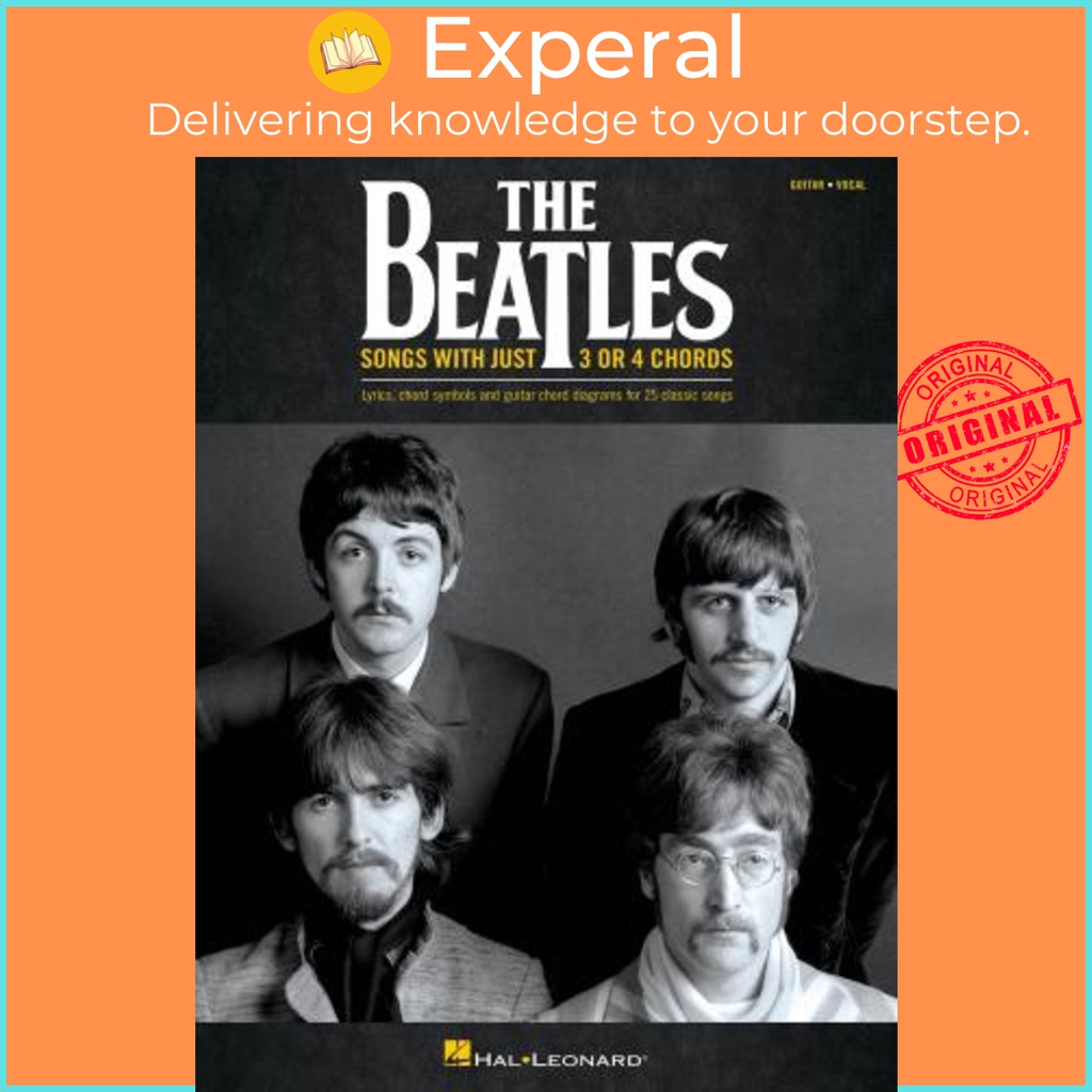 Songs with Just 3 หรือ 4 Chords by Beatles (ฉบับ US ปกอ่อน)