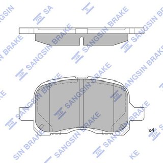 ผ้าดิสเบรคหน้า TOYOTA COROLLA EE110 EE111 AE111 AE112 ตูดเป็ด ไฮทอร์ค 1997-2001 HI-Q