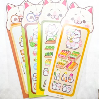 CAT STICKER &amp; BOOKMARK SET [CATLISM STUDIO]