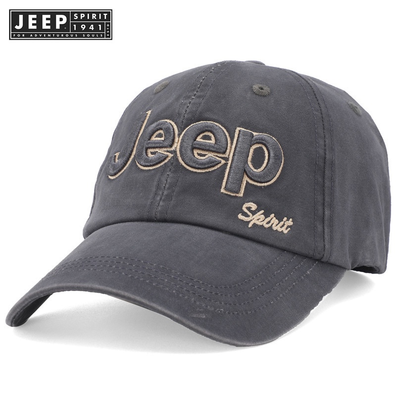 JEEP SPIRIT 1941 ESTD หมวกเบสบอลลําลอง กันแดด เหมาะกับฤดูใบไม้ร่วง สําหรับผู้ชาย และผู้หญิง