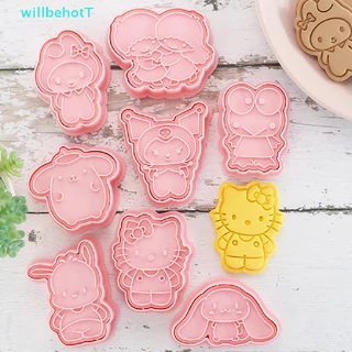[WillbehotT] ใหม่ แม่พิมพ์ ลายการ์ตูน DIY สําหรับทําคุ้กกี้ บิสกิต เค้ก เบเกอรี่ 8 ชิ้น ต่อชุด