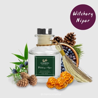 CHARMROMA Witchery Niper Reed Diffuser / ชาร์มโรม่า ก้านไม้หอมปรับอากาศ กลิ่น วิชเชอร์รี่ นิปเปอร์ 50 ml.