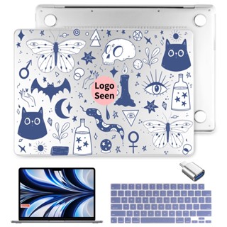 เคสคริสตัลแข็ง สําหรับ MacBook Pro Air M2 M1 A2681 A2338 A2337 Air13 A2179 A1932 A1466 Pro13 14 16 2021 Retina Touch Bar A1708 A2159 2022