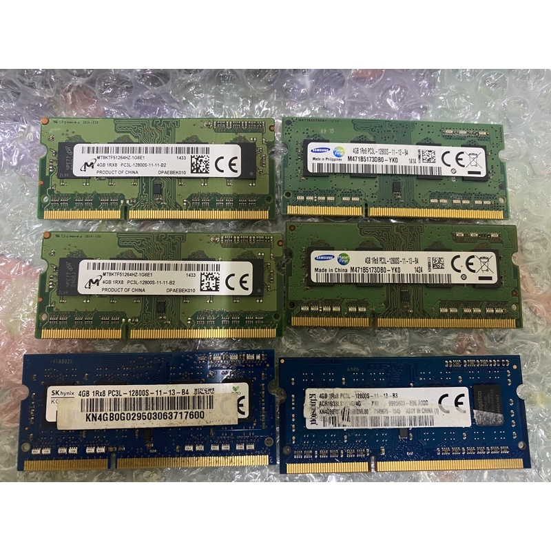 RAM DDR3L 4GB For Notebook คละรุ่นคละยี่ห้อ