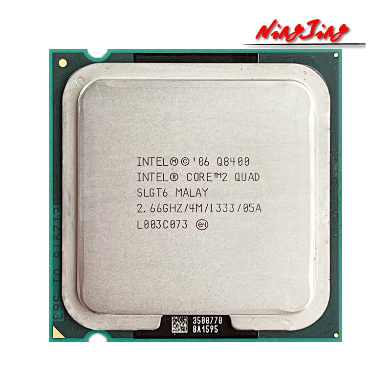 【∱ Ι童】โปรเซสเซอร์ Intel Core 2 Quad Q8400 2.6 GHz Quad-Core Quad-Thread CPU โปรเซสเซอร์ 4M 95W LGA 775 #0
