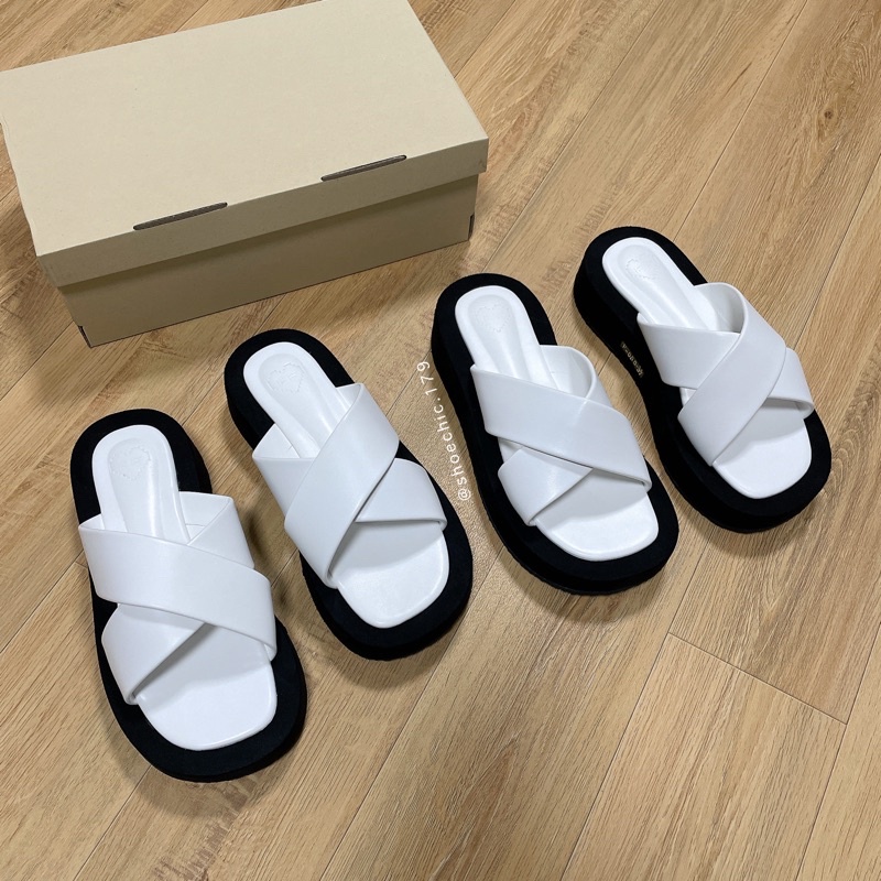 ( พร้อมส่ง ) รองเท้าส้นตึก รุ่น Anyong 💖