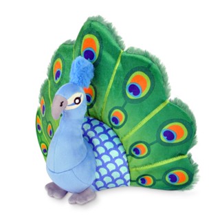 PLAY Percy the Peacock นกยูงตุ๊กตาสุนัข Plush Dog Toy