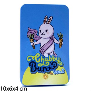 10x6x4 ซม. Iron Chubby Bun Rabbit Tarot ไพ่ทาโรต์ การ์ดเกม แบบแมนนวล