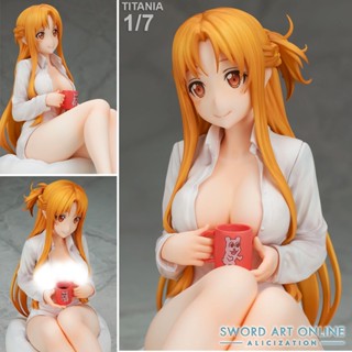 Sword Art Online Alicization War of Underworld ซอร์ดอาร์ตออนไลน์ Asuna Titania อาสึนะ ไททาเนีย ชุดเสื้อเชิ้ตสีขาว โมเดล