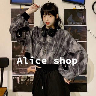 Alice  เสื้อครอป เสื้อสเวตเตอร์ สำหรับสตรี 2022 ใหม่  ทันสมัย คุณภาพสูง Stylish Chic S011795 36Z230909