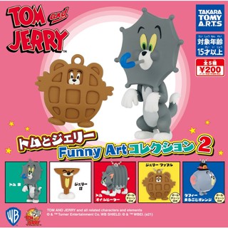 ทอมแอนด์เจอร์รี่ New Tom &amp; Jerry TAKARA TOMY FIGURE classic vintage 1 ชุด 5 ตัว