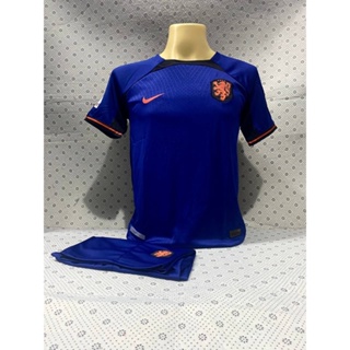 เสื้อฟุตบอล ทีมชาติ netherland เสื้อพร้อมกางเกงใหม่ล่าสุดชุดกีฬา 2022 เนื้อผ้าดีใส่สบาย