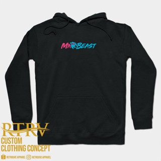 เสื้อแจ็กเก็ต มีฮู้ด ลาย Mr Beast Street Racing