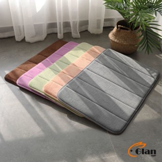 Glanxuan พรมเช็ดเท้า 40x60 C m เมมโมรี่โฟม พรมกันลื่น Anti-slip mat