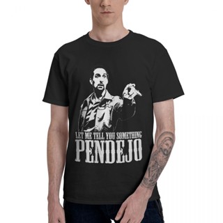 [COD]เสื้อยืดแขนสั้น คอกลม พิมพ์ลาย Jesus The Big Lebowski Let Me Tell You Something Pendejo สไตล์คลาสสิก สําหรับผู้ชาย