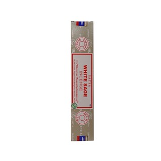 Natural Efe | Indian incense sticks - SATYA WHITE SAGE | ธูปหอม ไวท์เสจ 15g