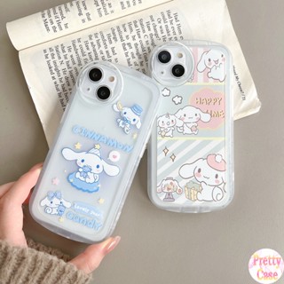 เคสโทรศัพท์มือถือ แบบใส ลายสุนัขน่ารัก สําหรับ VIVO V25 V25E V23 V23E V20 Pro Y12 Y15 Y17 Y91 Y93 Y95 Y91i V7 Plus V5 V5S Y52 Y72 Y19 Y91C Y1S S1 X60 X70 5G 4G