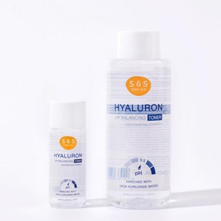 SoS Hyaluron pH Balancing Toner 50ml / 300ml