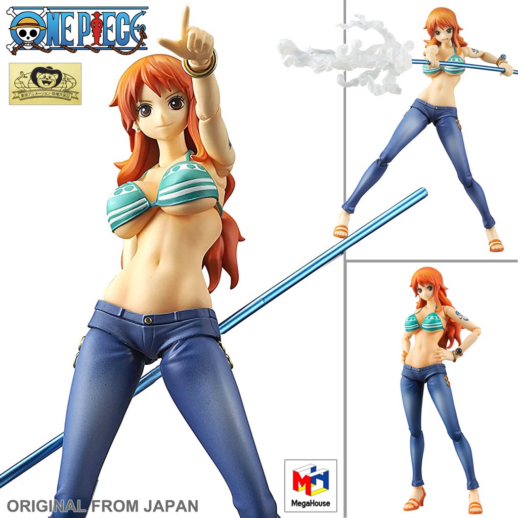 ของแท้ Genuine แมวทอง MegaHouse Variable Action Heroes One Piece วันพีซ เต็มพิกัดสลัดจอมลุย วันพีช O