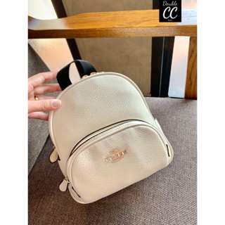 (แท้ 💯%‼ Factory) CO ACH MINI COURT BACKPACK IN SIGNATURE ((c8604))