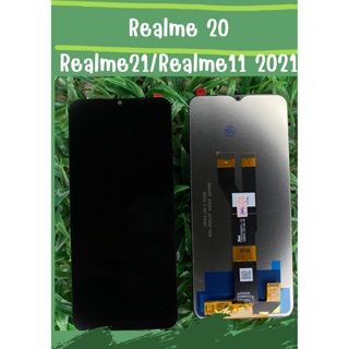 หน้าจอ Realme20/Realme21/Realme11 (2021) แถมฟรี!! ชุดไขควง+ ฟิม+กาวติดจอ+หูฟัง อะไหล่มือถือ คุณภาพดี PU MOBILE