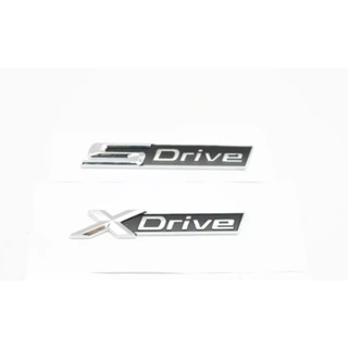 โลโก้เพจ เอสไดรฟ์ เอ็กไดรฟ์ ติดบีเอ็ม S drive X drive BMW badge logo for 1 3 4 5 6 7 Series X1 X3 X4 X5 X6 X7 Z4 GT