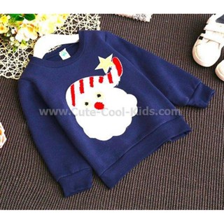 TLG-932 เสื้อแขนยาวเด็กผู้หญิง sweater ลายSanta