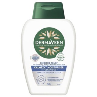 PRE-ORDER DermaVeen Calmexa Sensitive Relief Moisturiser + Ceramides 250 g