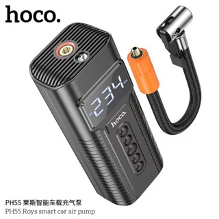 [ลด 20% ทักแชท]🔥Hoco PH55 Smart Car Air Pump ปั๊มลมเอนกประสงค์ สำหรับรถยนต์และมอเตอร์ไซด์และอุปกรณ์สูบลมทั่วไป