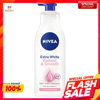 Nivea นีเวีย เอ็กซ์ตร้า ไวท์ เรเดียนท์ แอนด์ สมูท บอดี้โลชั่น 400 มล.Nivea Nivea Extra White Radiant and Smooth Body Lot