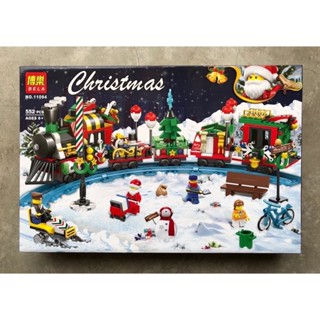 เลโก้จีน Bela 11094 Christmas Train 552pcs