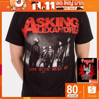 เสื้อวง Asking Alexandria เสื้อยืดลาย แอสกิงอะเล็กซานเดรีย เสื้อร็อค เสื้อทัวร์ เสื้อวินเทจ RCM1098