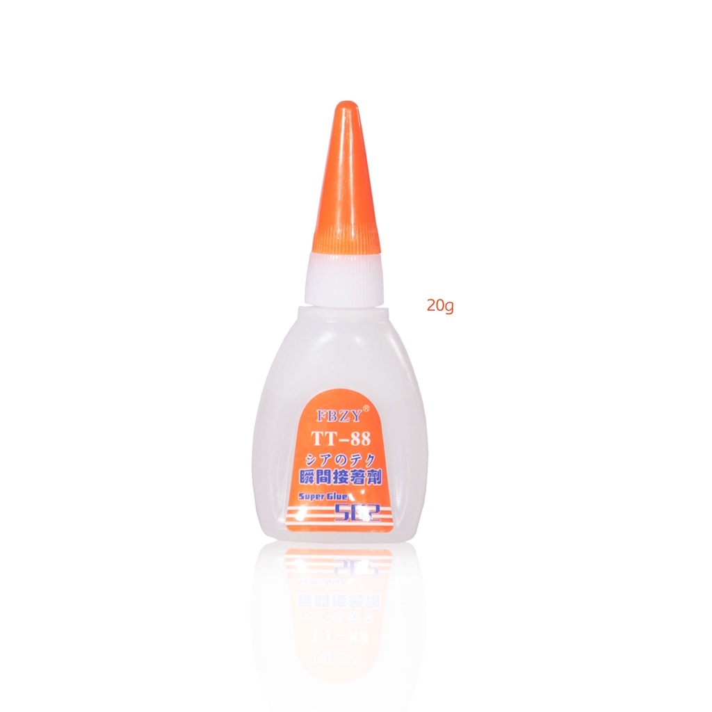 **ขวดเล็กสีส้ม** 1 ขวด 20g502 กาวแห้งเร็ว กาวร้อน