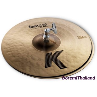 ไฮแฮท Zildjian 14" K Sweet HiHat Cymbal Pair