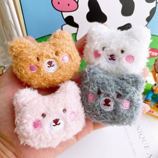 พร้อมส่ง ตุ๊กตา น้องหมี  ติดกิ๊บหรือทำงาน diy เซต 2 ตัว